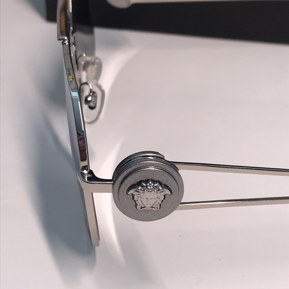 NEW AUTHENTIC Versace Silver Sunglasses VE2269 - Picture 7 of 15